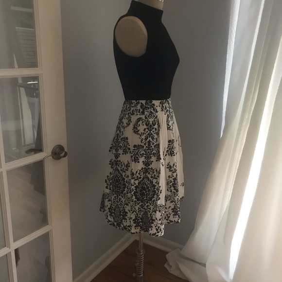 Odille 100% cotton size for black-and-white skirt - Picture 3 of 5